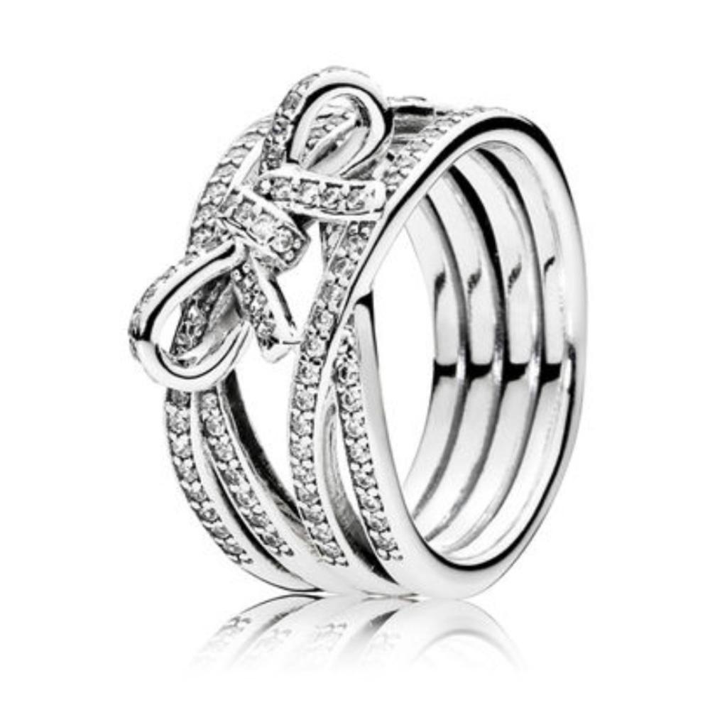 Pandora Ribbon “Delicate Sentiments” Ring